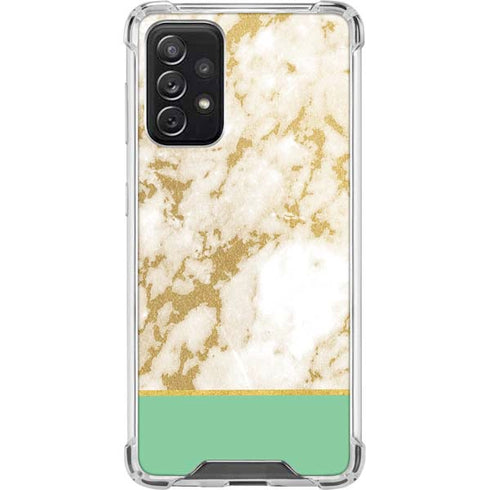 Pastel Marble Galaxy A72 5G Clear Case